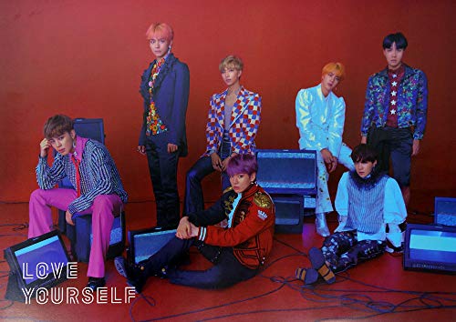 BTS BANGTAN BOYS - LOVE YOURSELF 結晶 応答 オフィシャルポスター