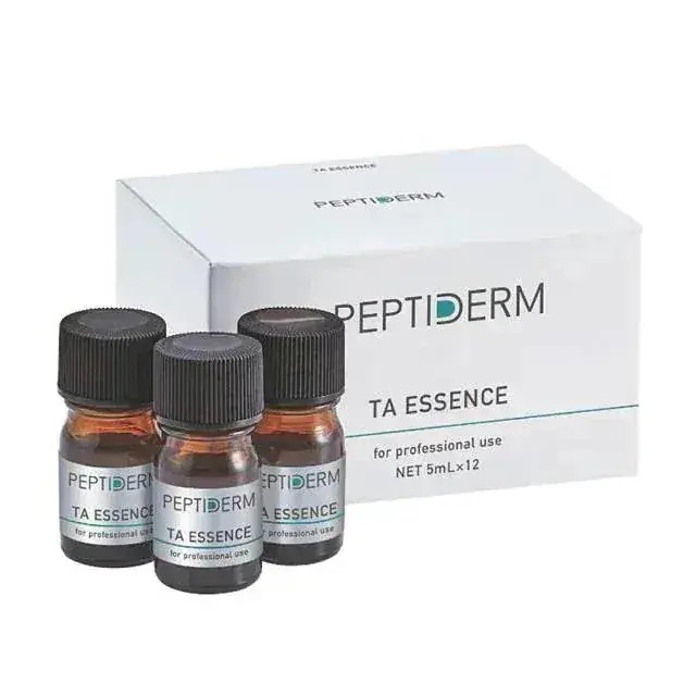 [国内正規品] ペプチダーム 薬用TAエッセンス 5ml×12本 PEPTIDERM 水光白玉肌 トラネキサム グルタチオン 肝斑 赤み 色ムラ くすみ 白玉点滴 ヒト型セラミド ヒアルロン酸