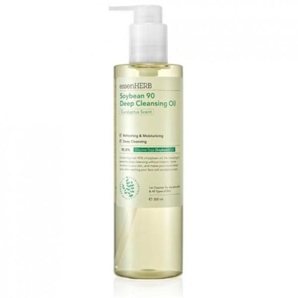 エッセンハーブ ソイビン 90 ディープ クレンジングオイル ユーカリ 300ml (脂性) x 5個