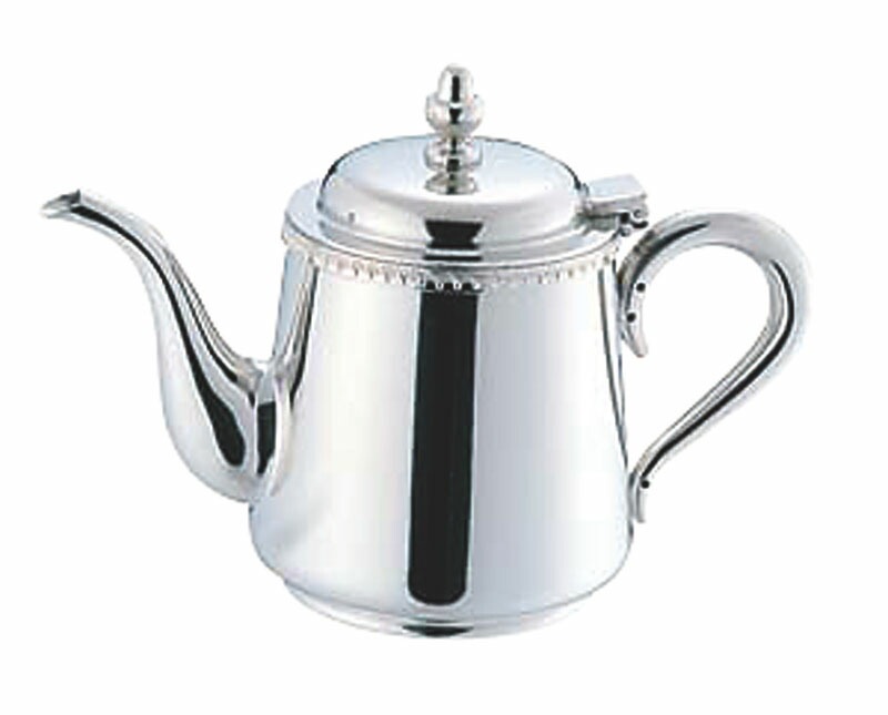 三宝産業 UK 18-8菊渕ティーポット 10人用 1300cc
