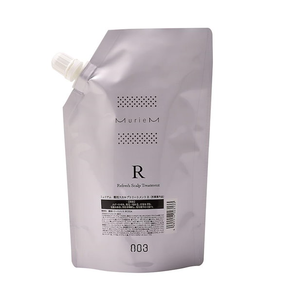 ナンバースリー ミュリアム 薬用スカルプトリートメントR 500g レフィル