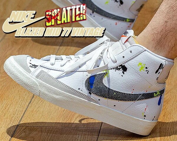 ブレザーミッド77 スプラッター dc7331-100 BLAZERMID 77 SPLATTER