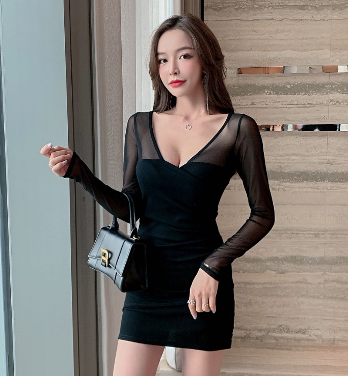 ワンピース デート ドレス ショート丈 レース 可愛い きれいめ 上品 おしゃれ かっこいい 可愛い ラブリー キュート ガーリー クール モード系 セクシー エレガント 存在感 フォーマル 5,173円