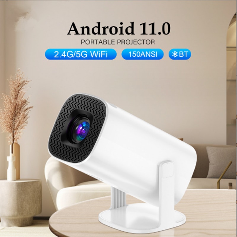 P30 ミニプロジェクターホームデュアル Wifi4k Hd Bluetooth ポータブルプロジェクター