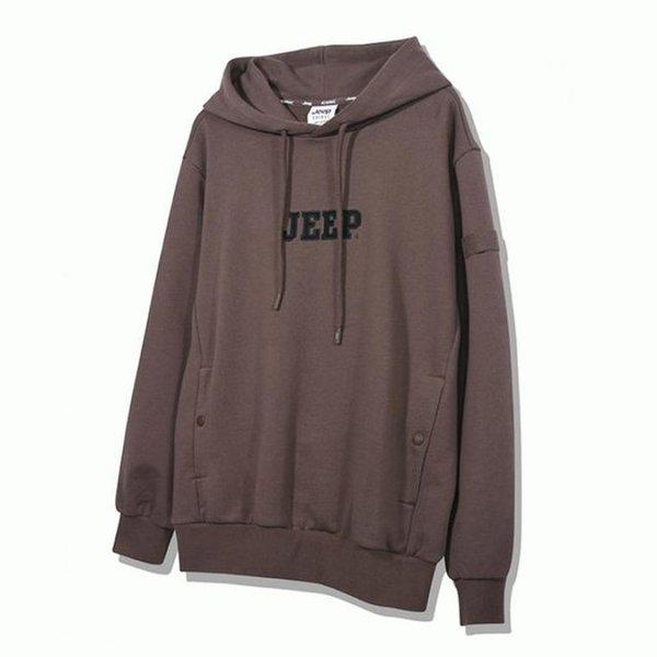 JEEP 男女共用テープ装飾フード付きトレーナー フード付きトレーナー_3_A JO3THU006_3