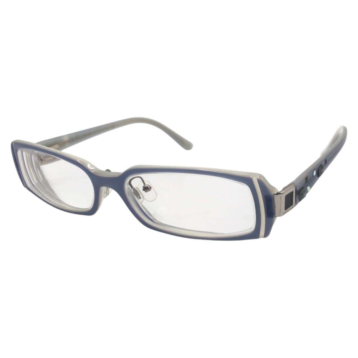 ラインストーン ブルー プラスチック 460-B 805 5315 135 BB0621213 メガネフレーム レディース 410829 5,264円