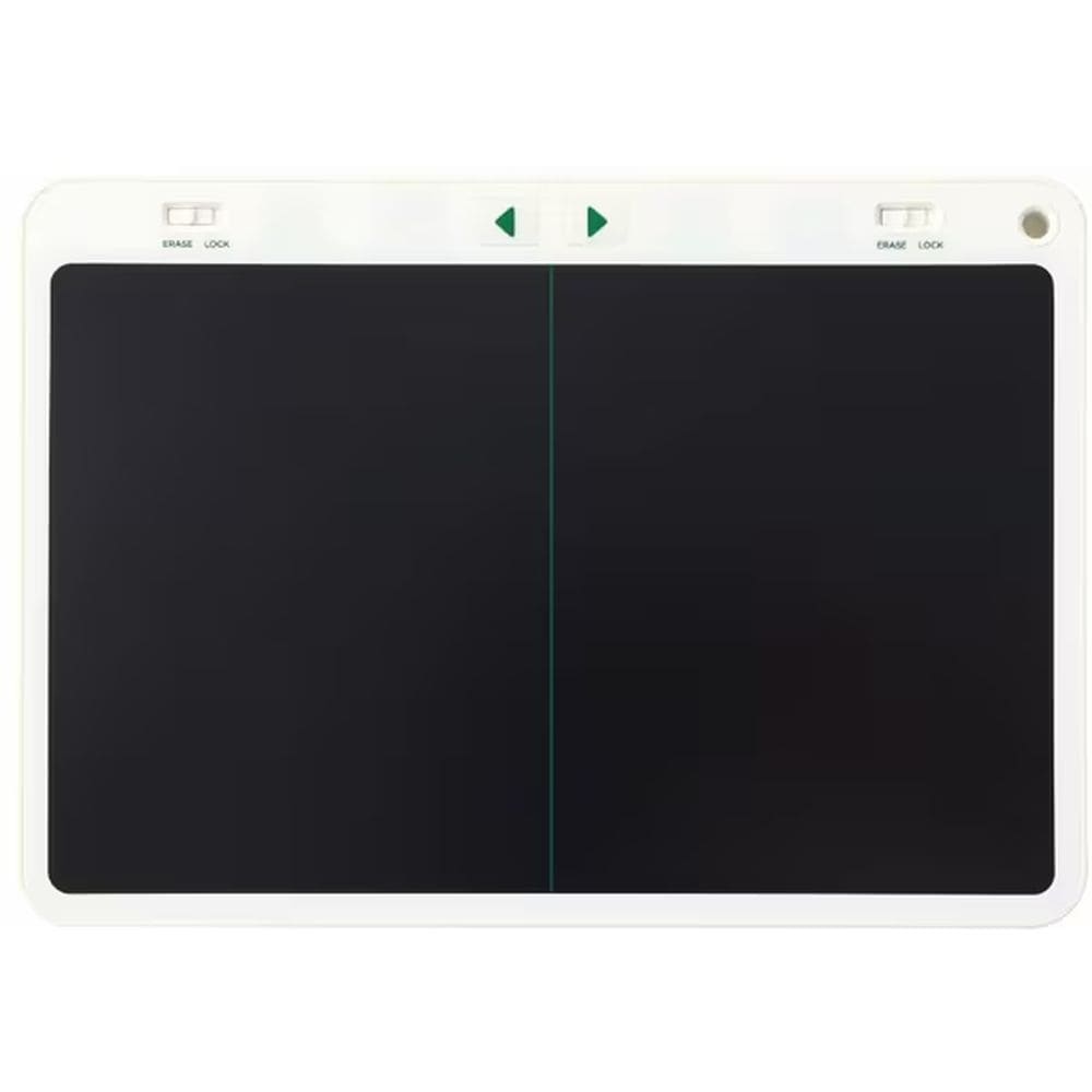 ブギーボード 電子メモパッド 2分割画面モデル BB-16シロ