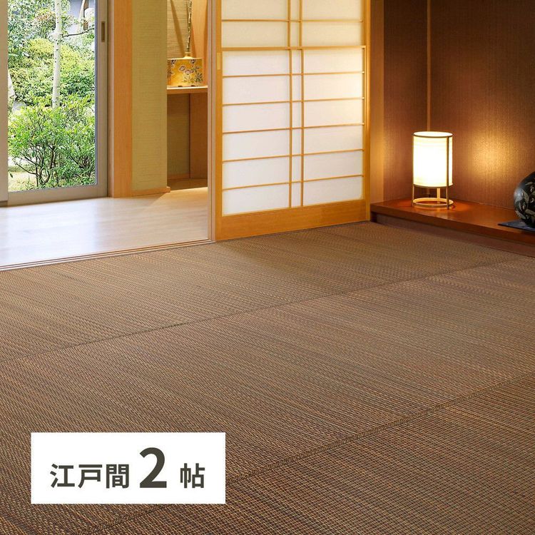 ラグマット 2畳 176×176cm 江戸間 夏 い草 畳マット