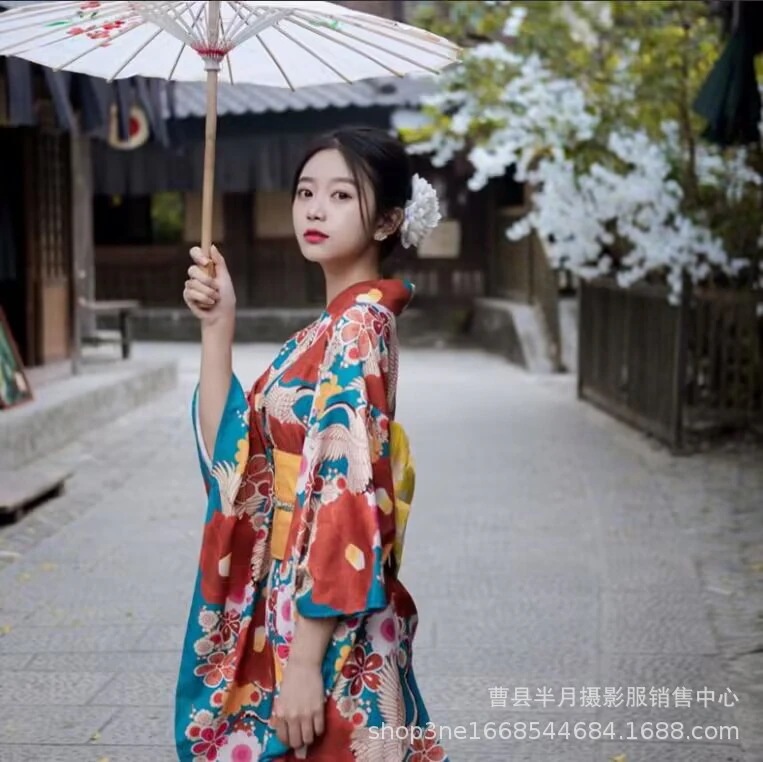 新人気浴衣 日本伝統着物浴衣女性浴衣日系ドレス 衣装花火大会 可愛らしい浴衣