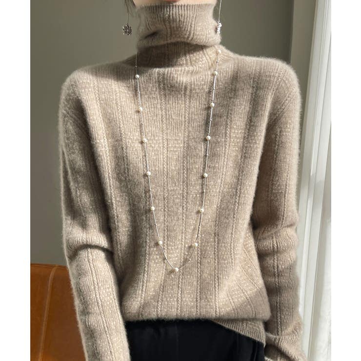 ピュアウールセーター 6,029円