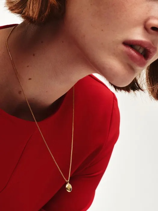 Pebble Pendant Necklace 韓国コスメ 韓国ブランド レディースファッション アクセサリー ピアス 指輪 イヤリング 韓国人気 アイドル