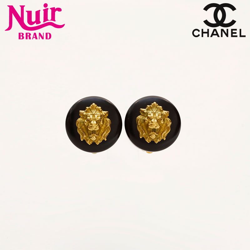 イヤリング ブラック ゴールド WS20434