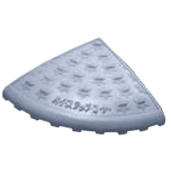 段差スロープ/ハイステップ サイドコーナー 端 ホワイトグレー HC-150 W600D400H145mm 樹脂製 8,059円