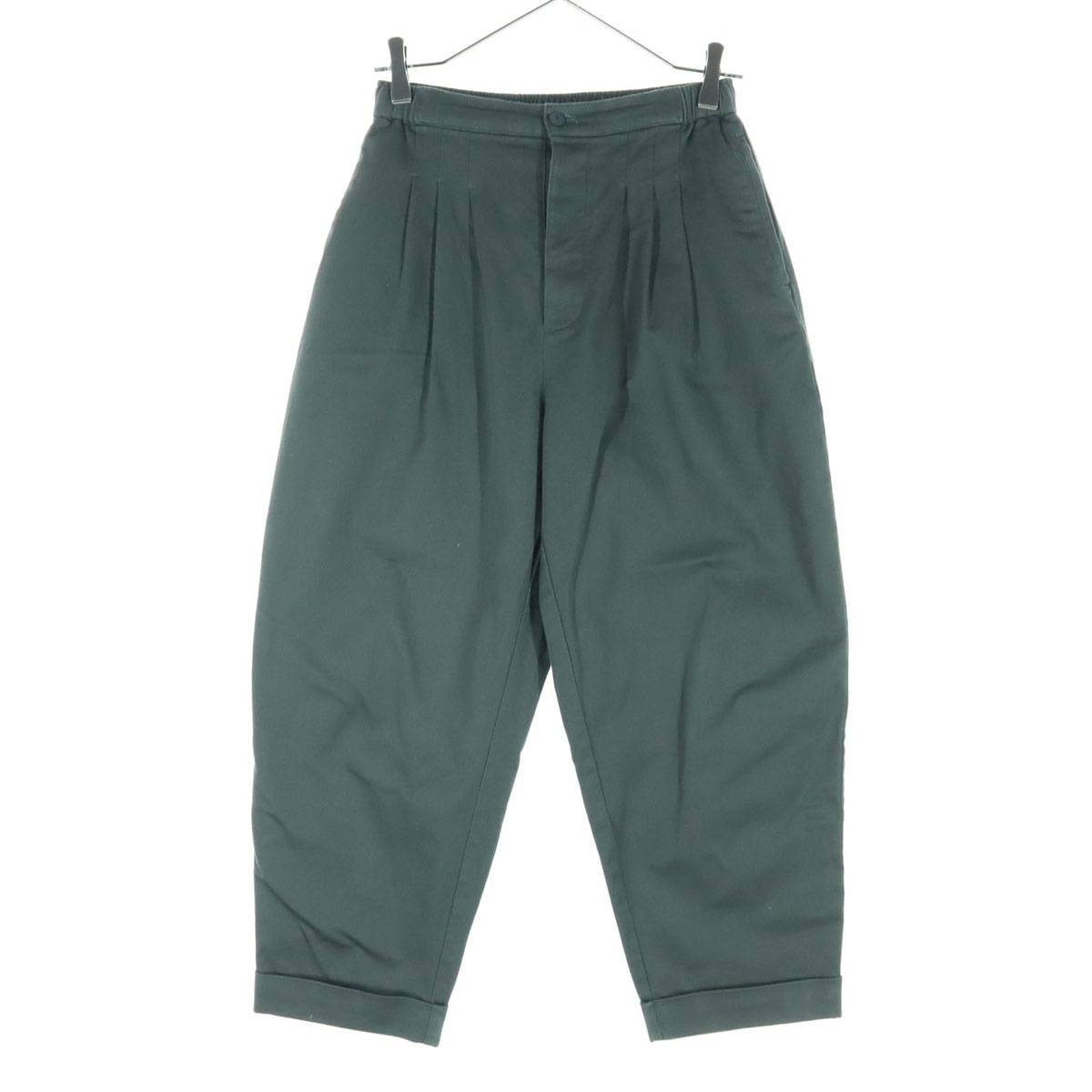 オローネ 日本製 ロングパンツ グレー レディース 古着