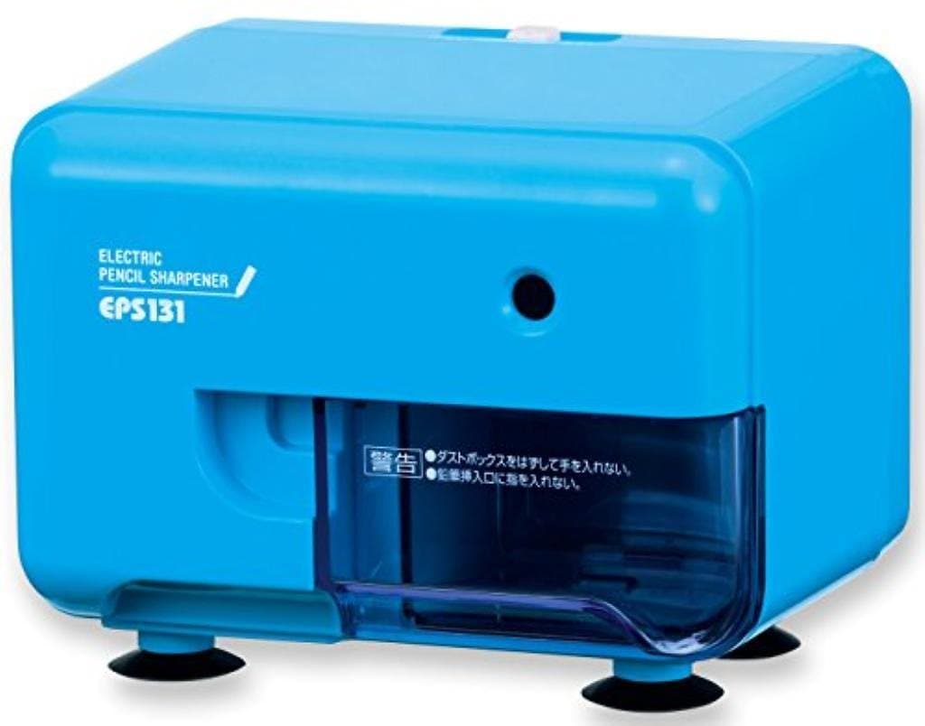 （まとめ買い）アスカ 電動シャープナー ブルー EPS131B 00028773 [x3]