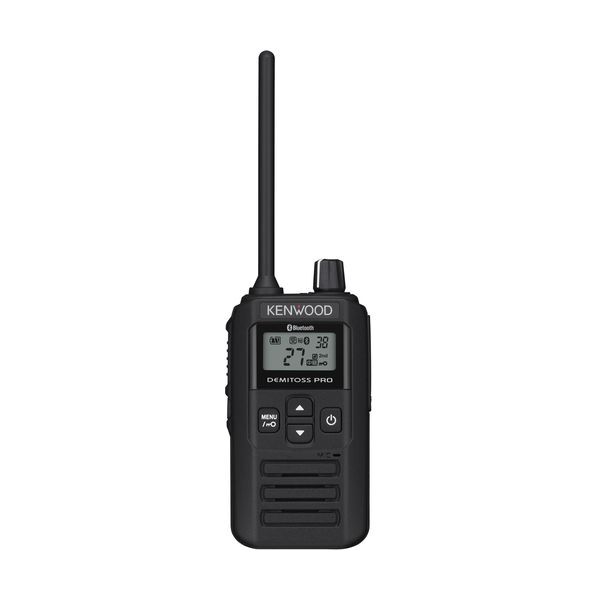 UBZBM51BT ブラック DEMITOSS PRO Bluetoothマイク対応特定小電力トランシーバー (交互・中継対応) メーカー直送