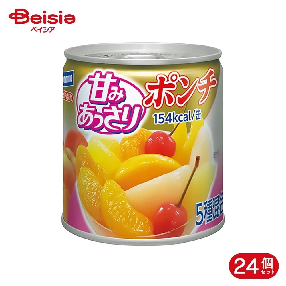 はごろも 甘みあっさり フルーツポンチ 295g 24個