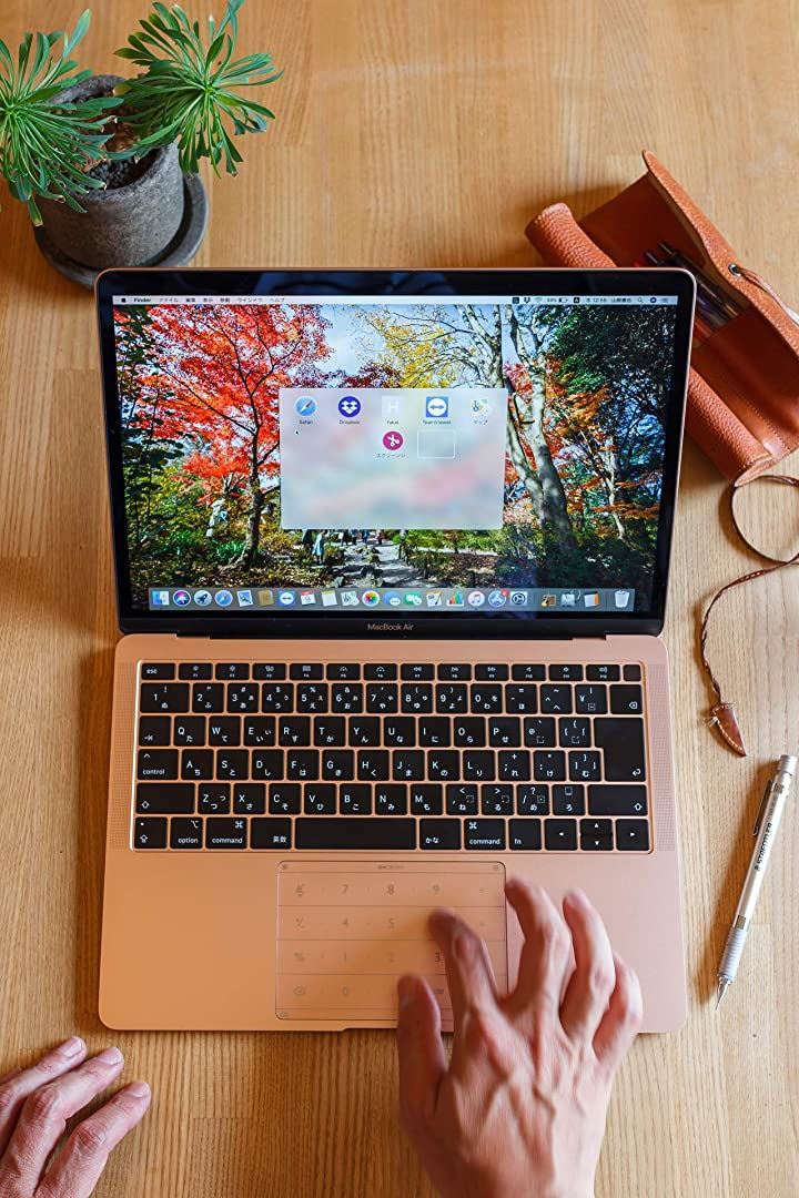 New.. macbook air13 2018model ナムス trackpad cover トラックパッドカバー( Nums macbook air13(2018model))