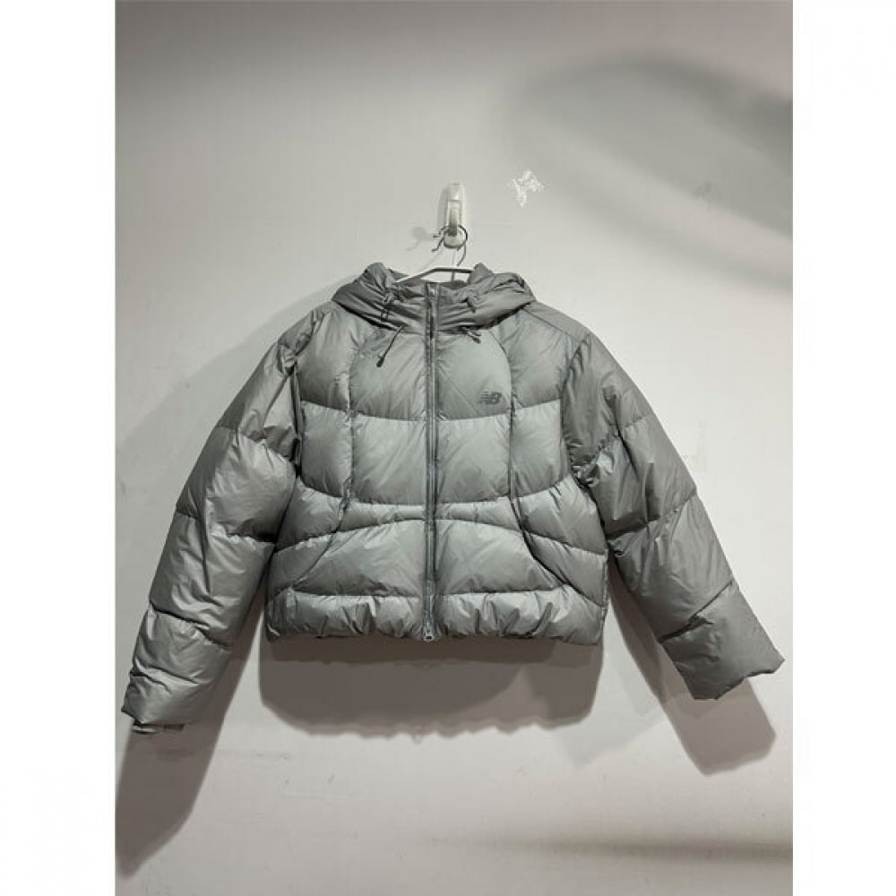 ニューバランス W フライング フード ショートダウン SILVER NBNPF4W072