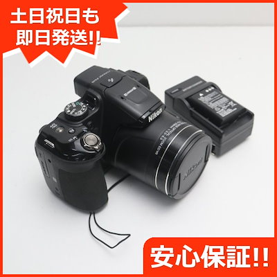 メール便対応！ 超美品 COOLPIX P610 ブラック - コンパクトデジタルカメラ