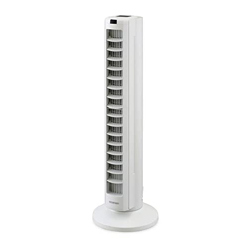 色:5)グレー/DCモーター 【節電対策】 アイリスオーヤマ 扇風機 DCモーター スリム タワーフ