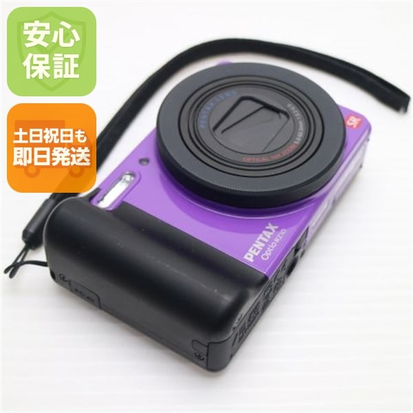 超美品 Optio RZ10 バイオレット PENTAX デジカメ 104