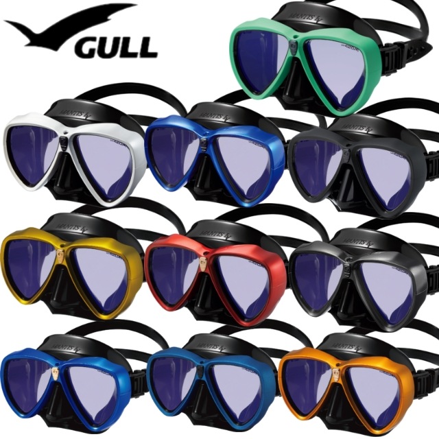 GM-1290C　マンティスLV MANTIS LV 　ブラックシリコン マスク　ダイビング 2024 14,810円