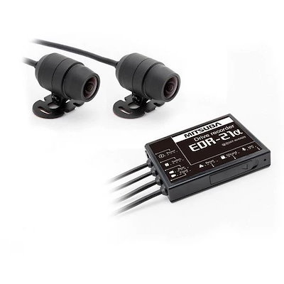 ミツバサンコーワ　EDR-21a　バイク用ドライブレコーダー ミツバサンコーワ EDR-21A ドライブレコーダー 2カメラ EDR-21α