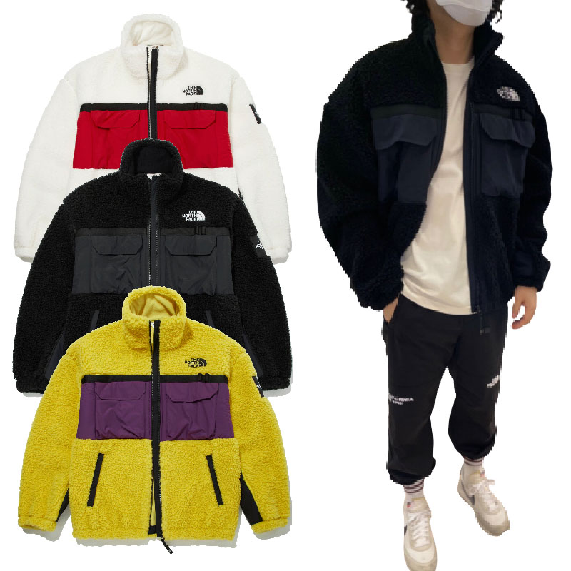 TNF UTILITY FLEECE JACKET 3COLOR