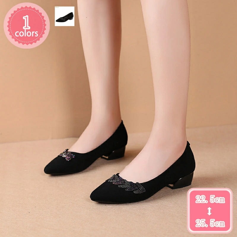 1000円OFFクーポン パンプス 大きいサイズ 痛くない ローヒール ぺたんこ 黒 スエード おしゃれ きれいめ 歩きやすい 疲れにくい 走れる オフィス 立ち仕事 小さいサイズ 通勤 レディース靴