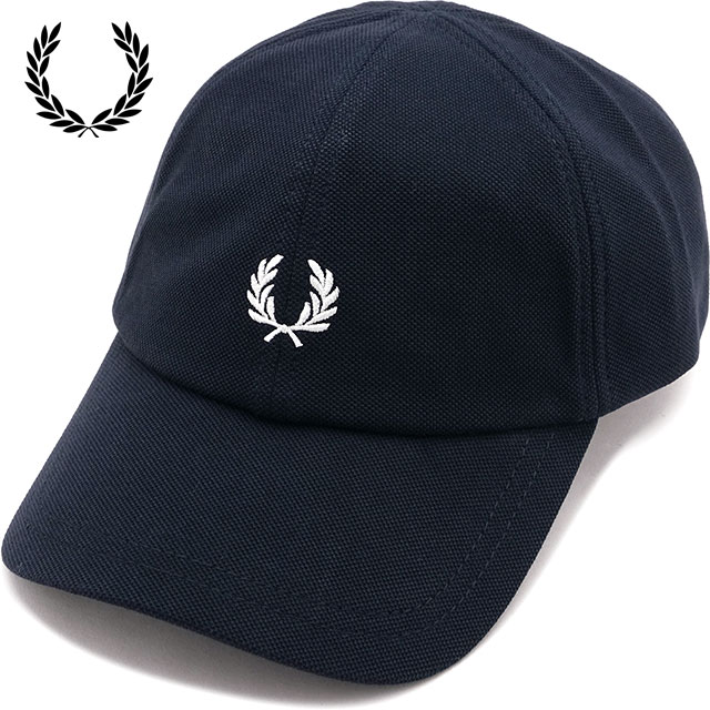 ピケクラシックキャップ [HW2295-267] メンズ・レディース ユニセックス 帽子 鹿の子 サイズ調整可能 NAVY/SNOWWHITE 正規取扱店