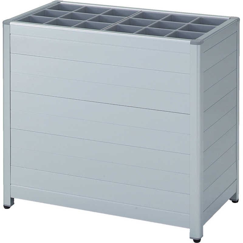 トラスコ中山　アルミ傘立て パネルタイプ 18本立　TAK18P