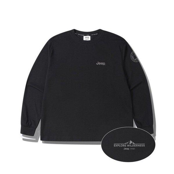 シングル長袖Tシャツ (JQ3TSU006BK) HFPS_SC