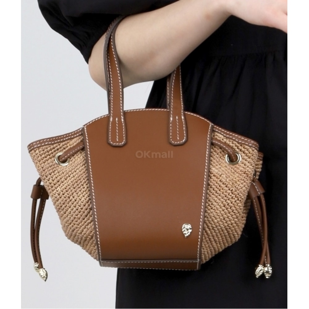 ヘレンカミンスキー PIAF トートバッグラフィア付き-キューイオ/ヌガー (BAG51737) 無料 (クオイオ/ヌガー)