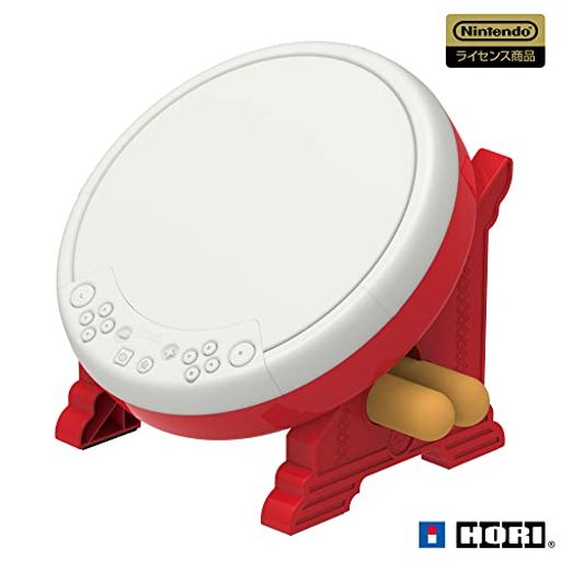 【任天堂ライセンス商品】太鼓の達人専用コントローラー 「太鼓とバチ FOR NINTENDO SWITCH」【NINTENDO SWITCH対応】