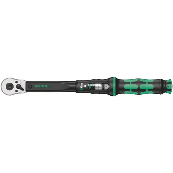 WERA ヴェラ 1／2DR ラチェット式トルクレンチ 20-100Nm C2 343965