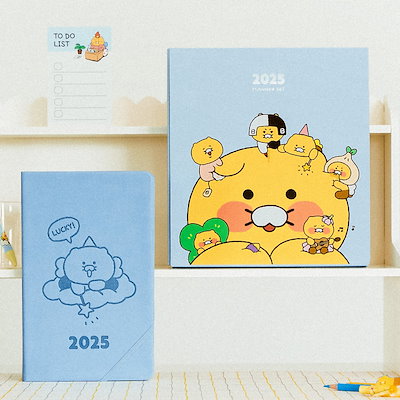 Qoo10] カカオフレンズ 2025年 妖精 ダイアリー カレンダー