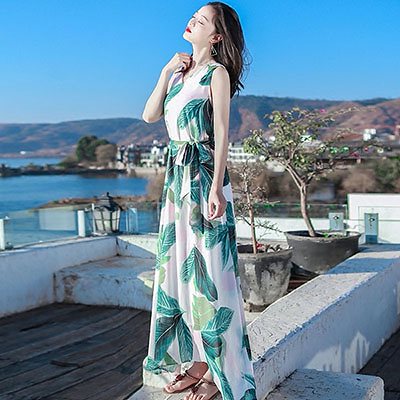 ハワイ 結婚式 リゾートワンピ リゾートワンピース 沖縄 大人可愛い 夏ワンピース リゾート ワンピース ノースリーブ 夏ワンピ きれいめ ワンピース ハワイS M L XL 2XLd1242s1