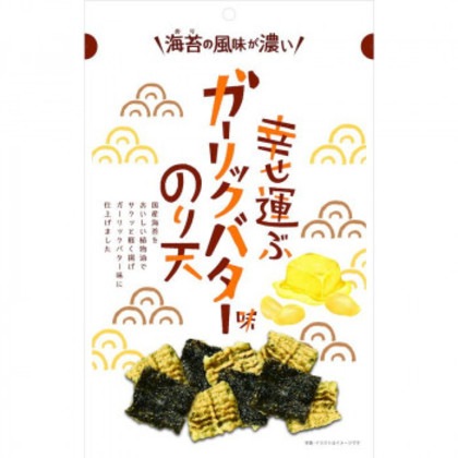 まるか食品 幸せ運ぶ ガーリックバター味 のり天 60g 48個入