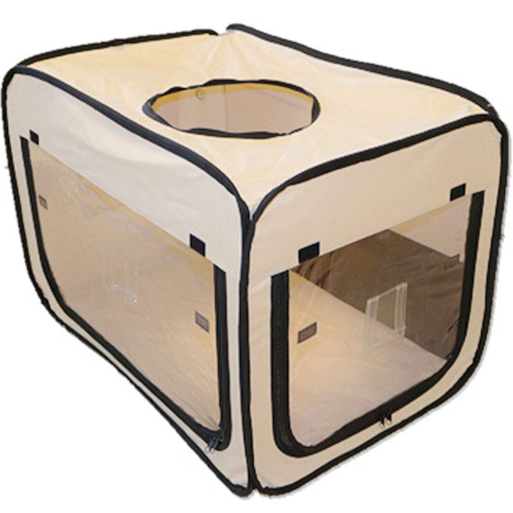 ユニコム ペット用 酸素室用ケージ ペットオキシホテル スクエアSサイズ(外寸：W50×D60×H50cm)