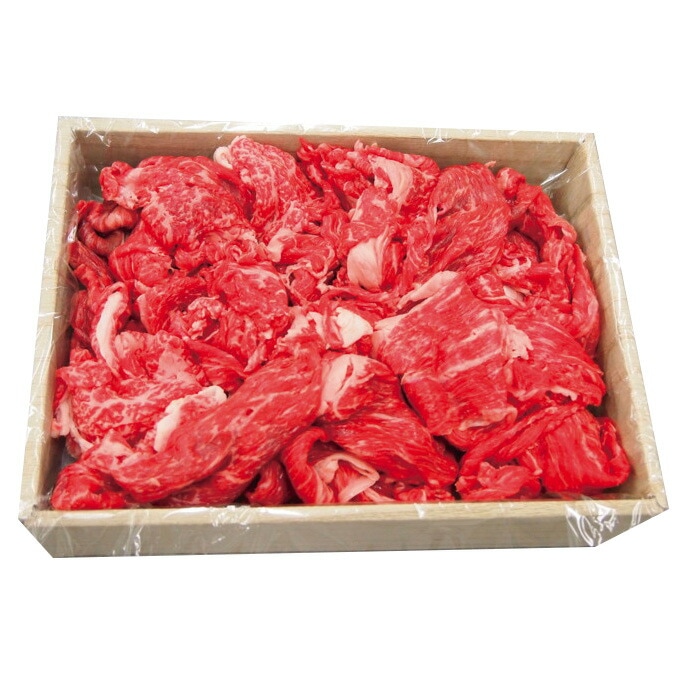 （グルメギフト）京都モリタ屋 国産黒毛和牛 切り落とし（和牛脂付き） 約500g