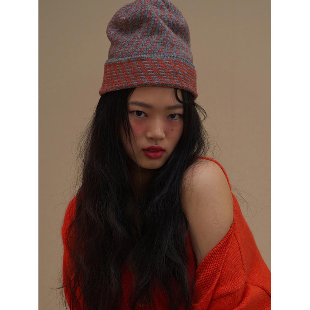 MISU A BARBE COMB BEANIE GREY