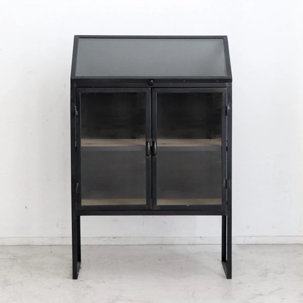 東馬 54044080 UP 146 MACARONI CABINET (BK) メーカー直送