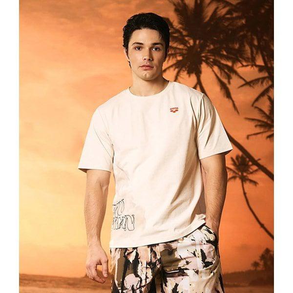 男性ネオ保護リラックスフィット半袖ラッシュガード (A6BM1PR01_LBG)