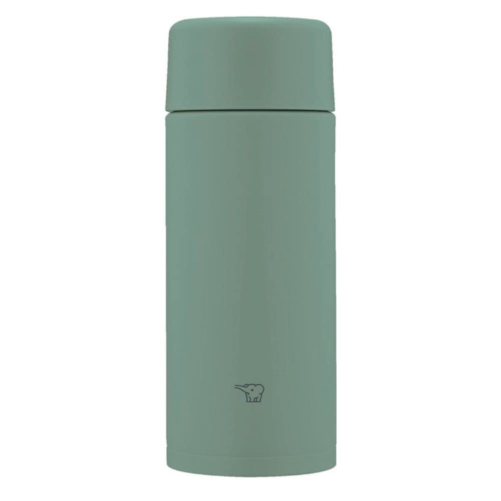 象印マホービン(ZOJIRUSHI) 水筒 シームレスせん 360ml スクリュー ステンレスマグ マットグリーン せんとパッキン一体化 お手入れ簡単 洗う点数2点のみ SM-ZB36-GM