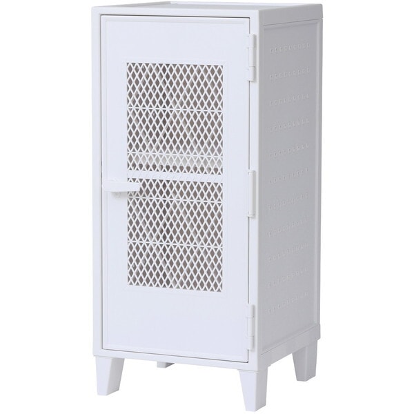 天馬(Tenma) 110015704 ホワイト フィッツ ペグキャビネット メッシュ