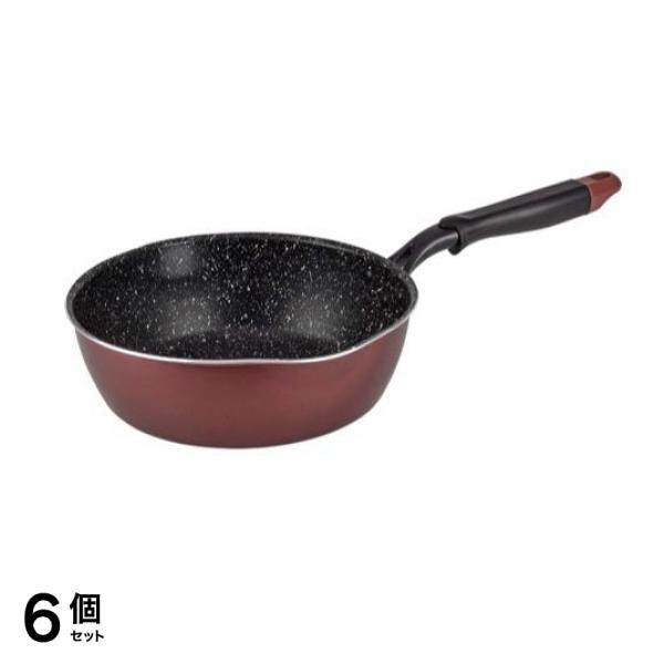 メガフッカNEO IH対応フライパン 24cm 1個入 (マホガニー RB-1746) 6個セット