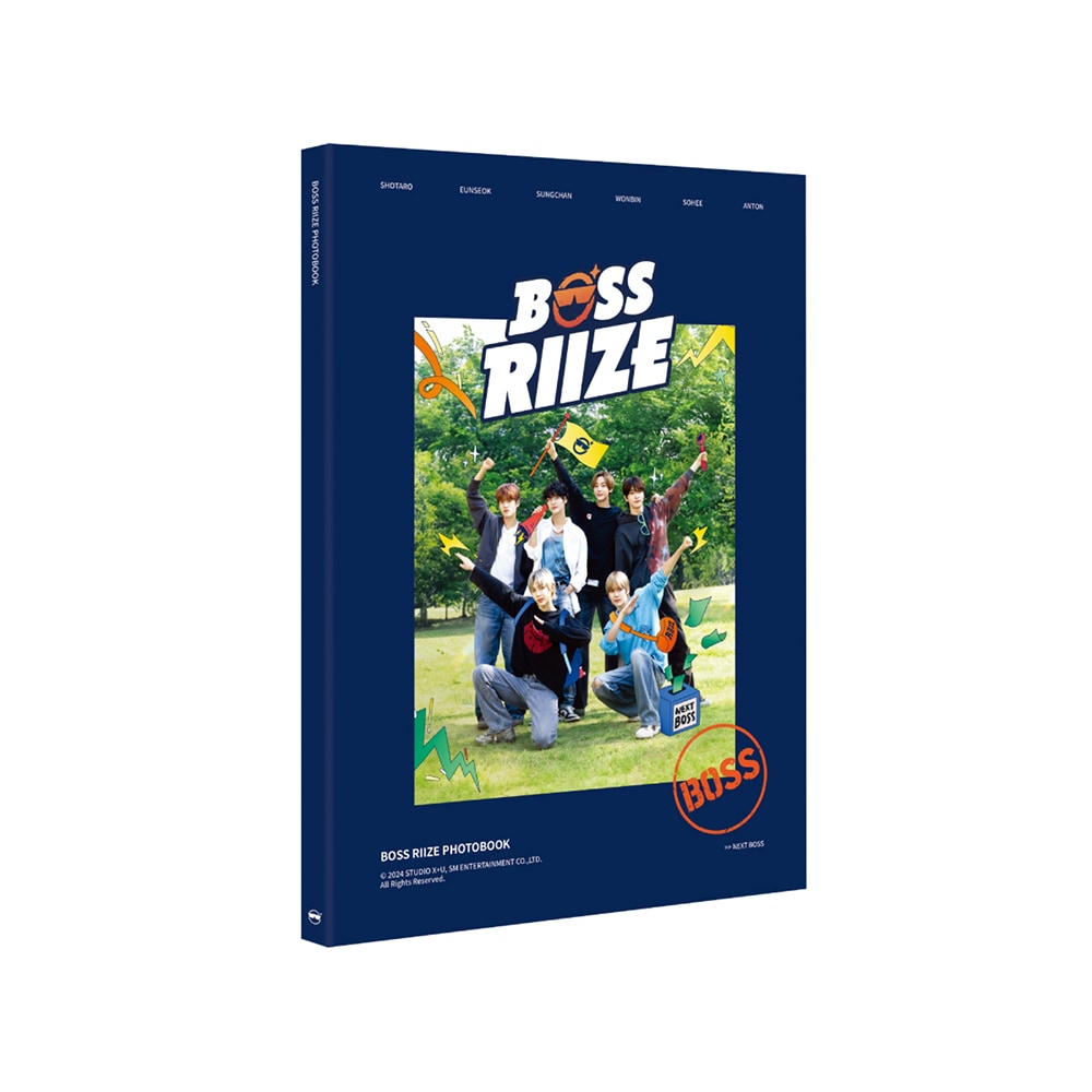 RIIZE ラ イズ PHOTOBOOK / 2024 BOSS RIIZE POP-UP MD 数量限定 SM 公式