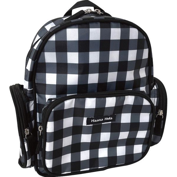 キッズ リュックサック ギンガムブラック