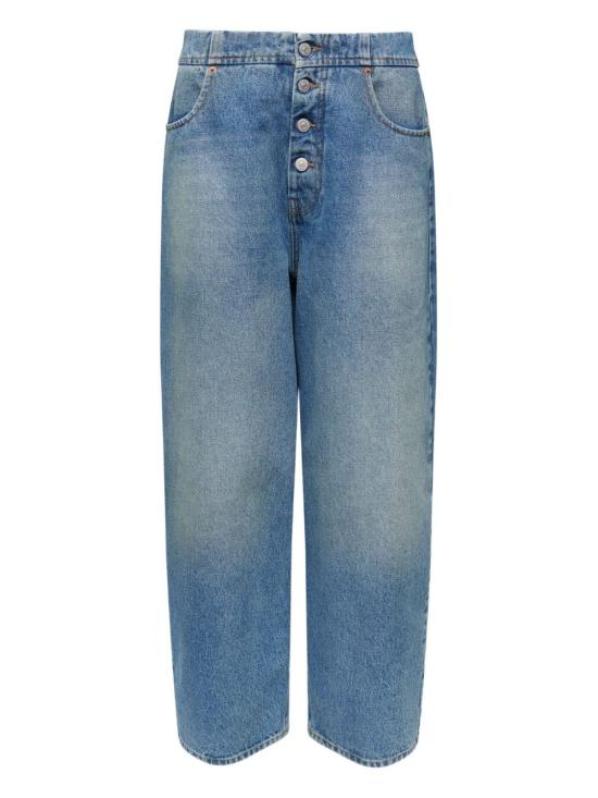 MM6 MAISON MARGIELA Women Denim Pants S52LA0235 M30058965 Clear Blue